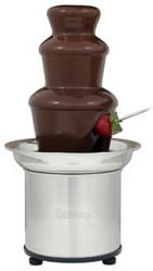 This is the Sephra Select Chocolate Fountain - 16 inches tall, holds up to 4 lbs of melted chocolate - image