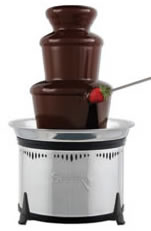 This is the Sephra Classic Chocolate Fountain - 18 inch tall, holds up to 6 lbs of chocolate - image