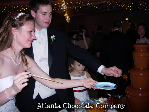 Dark Chocolate 27 inch Chocolate Fountain - Extra Sweet Wedding Reception